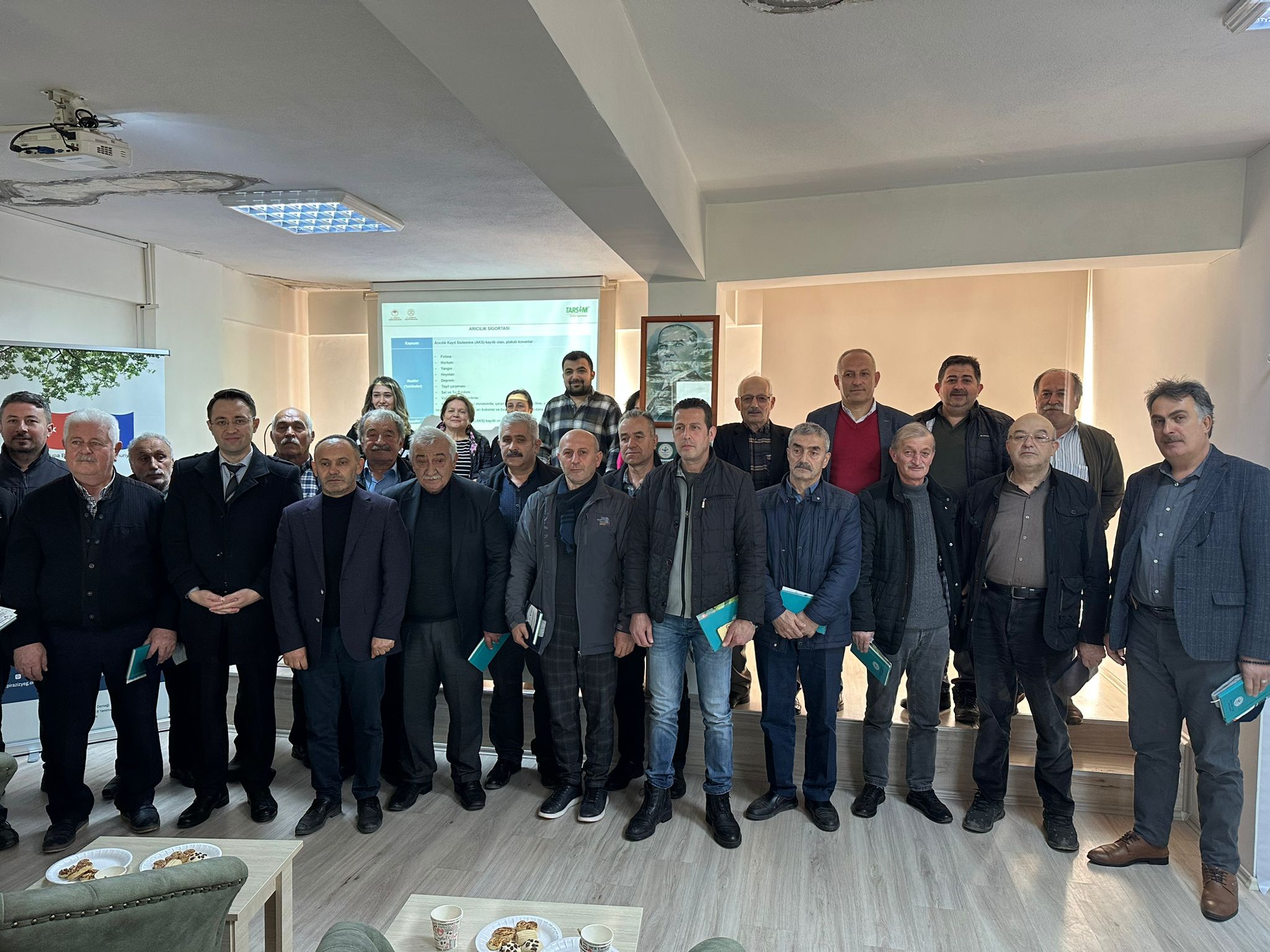 Piraziz’de Tarım Sigortasının Önemi Hakkında Bilgilendirme Toplantısı Yapıldı